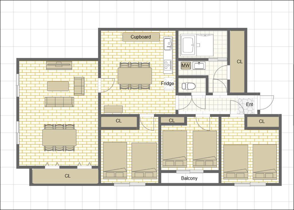 M-haneda Lex 137sqm 3bdr Max24 Ppl 1min From Sta Freeparking Präfektur Tokio